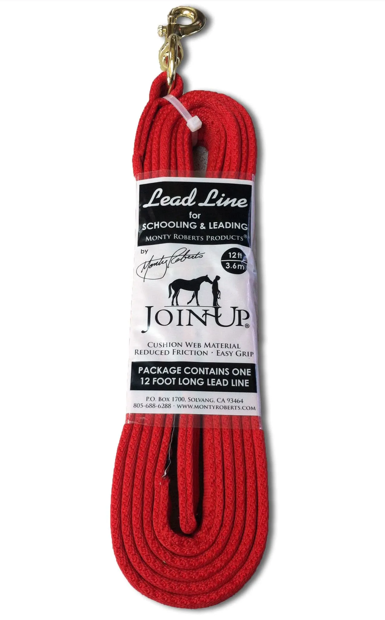 Lead Line 12ft Red